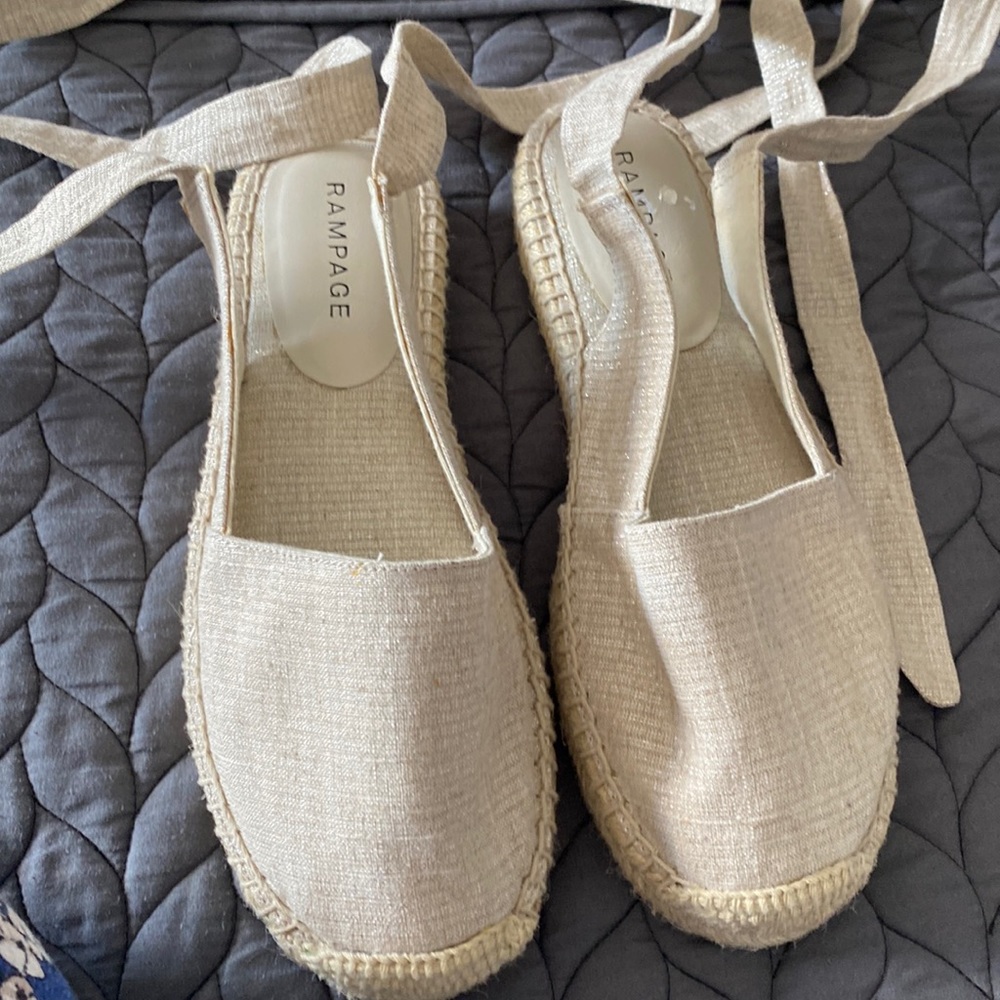 Espadrilles. Size 7.5